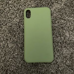 Sage green iPhone XR  case